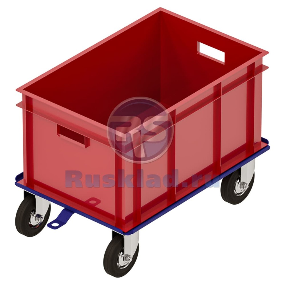 Тележка для транспортировки пластиковой тары «СКЕЙТ» Тележка для транспортировки пластиковой тары «СКЕЙТ»