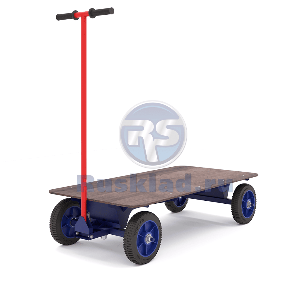 Тележка платформенная с поворотной осью ТПО О Тележка платформенная с поворотной осью ТПО О