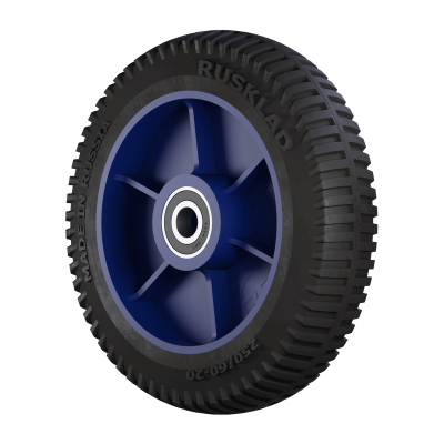 Комплект литых колес ТЭП Ø250 (2 шт)